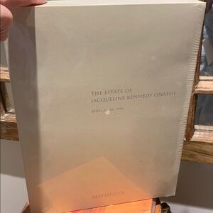 Estate of Jacqueline Kennedy Onassis April 1996 Sotheby's Auction Catalogue!!
